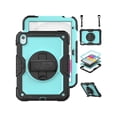 thumbnail image 1 of Case For iPad (A16) 11th Generation 11 Inch 2025, iPad 10th Generation 10.9 inch 2022 Shockproof Protective Cover with Screen Protector Pencil Holder Stand and /Shoulder Strap, 1 of 7