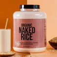 Naked Rice Organic Brown Rice Protein Powder Vegan Protein Powder