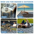thumbnail image 6 of Flngr Outdoor Plastic Straw Rug,6 x 9 ft Waterproof Outdoor Rug, Indoor Outdoor Area Rug for Garden Decking Patio,Deck,Porch,Balcony, 6 of 6