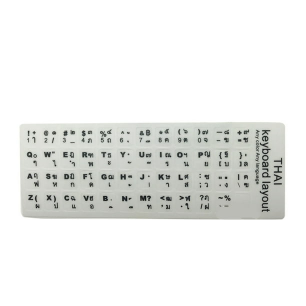 Fundas para teclados de ordenador Pegatinas para teclados de ordenador Fundas para teclados tailandeses Fundas para teclados de portátiles Pegatinas para teclados de portátiles ANGGREK Otros