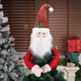 thumbnail image 4 of Christmas Holiday Decorations Christmas Tree Topper Star Santa Claus Elfs Snowman Hanging Christmas Window Decorations, 4 of 6