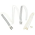 thumbnail image 1 of AURARMLET 4pcs Eyeglass Chains Alloy Assorted Color Delicate Design Secure Glasses for Men Outdoor Activities, 1 of 8