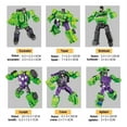 thumbnail image 4 of Deformation Toys 6 In 1 Mini Combiner Action Figure Robot Toys War For Cybertron Figure Gift Set, 4 of 8