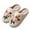 White, variant on XIMIN Women Mens Non-Slip Furry House Slippers Fuzzy Print Slippers Casual Slip-on Home Shoes Cute Warm Outdoor Indoor Soft Plush Anti Slip Bedroom Cozy Shoes