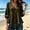*Army Green, variant on ClodeEU Women's V Neck Puff 3/4 Sleeve Tiered Ruffle Peplum Blouse,Loose Solid Babydoll Casual Top Army Green,Women's Plus L