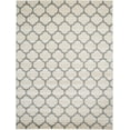 thumbnail image 1 of Unique Loom 3115936 Moroccan Lattice Area Rug, 9' x 12', Beige/Gray, 1 of 2