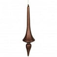 thumbnail image 1 of Vickerman M119219 18 in. Chocolate Matte-Glitter Finial Drop, 1 of 1