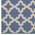 thumbnail image 2 of Modway Cerelia Moroccan Trellis 8 x 10 Foot Indoor Outdoor Rug, Blue/Beige, 2 of 7