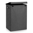thumbnail image 2 of Bouclair Grey Foldable Hamper Large, 2 of 5