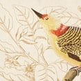 thumbnail image 4 of SAFAVIEH Esty Embroidered Bird Pillow, 18" x 18", Cream, Set of 2, 4 of 4