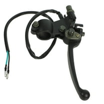 PTOOTP Black Motorcycle Clutch Lever and Brake Handlebar Replacement Accessory for Motorbike