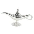 thumbnail image 1 of Vintage Metal Arabian Lamp, Table Ornament With Exquisite Carved European Pattern, For Living Room Party Office, 1 of 8