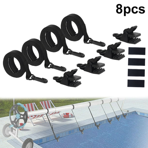 Kit Accesorio Carrete Solar La Piscina 24 PC Cubierta en