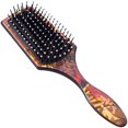 thumbnail image 1 of Kent LPB2 Cepillo de pelo profesional para secado húmedo y acolchado con paleta pequeña cuadrada de 8,25 pulgadas. Aseo Desenredante y Suavizado Estampado floral. El mejor cepillo plano para uso diari, 1 of 5