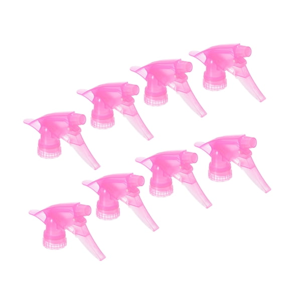 Boquillas de spray de plástico Uxcell, reemplazo ajustable para rociador de agua, paquete de 8 en color rosa
