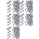 thumbnail image 1 of 200 Tuercas de Pétalo M 4 M5 M6 M8, Tuerca de Tornillo de Expansión, para Pared Hueca, Hierro, Plástico, Polimadera, Tablero Duro, Plateado, 1 of 8