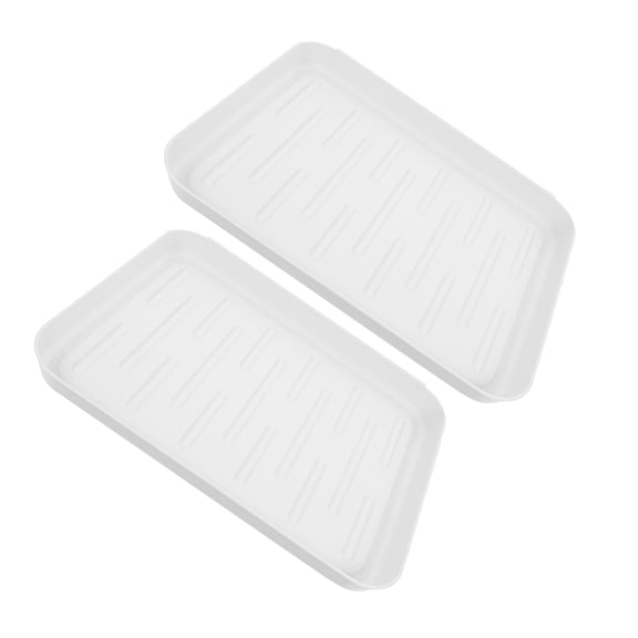 LITINKIMI Boot Tray Small Grey PP 2Pcs For Indoor Use And Pet Feeding