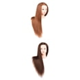 thumbnail image 1 of 2x Maniquí Cabeza Entrenamiento Cabeza Pantalla Cabello Curling Bobinado Peinado, 1 of 5