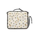 thumbnail image 3 of Daisy Pioneer Flower and Butterflies Insulated Lunch Bag with Shoulder Strap and Bottle Holder,Bento School Lunch Bag Box,11x9.5x3.5 Inches, 3 of 5