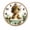 FFclock073, variant on ZXCXRQFa Silent Clocks Cute Cow Farm Animal 10" Retro Vintage Clock Non-Ticking Silent Wood Wall Clocks Battery Operated Decor Retro Design for Kitchen/Living Room/Bedroom/Farmhouse