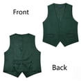 thumbnail image 7 of Mens Casual Business Vests Lightweight Waistcoat Slim Fit Suit Vest with Pocket Wedding Dress Vests, 7 of 7