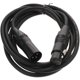 thumbnail image 3 of Stereo Cable Speaker Audio Use 200cm Black Silver Plated PVC 1Pcs, 3 of 4