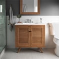thumbnail image 2 of Modway Birdie 36" Bathroom Vanity in Natural White, 2 of 9
