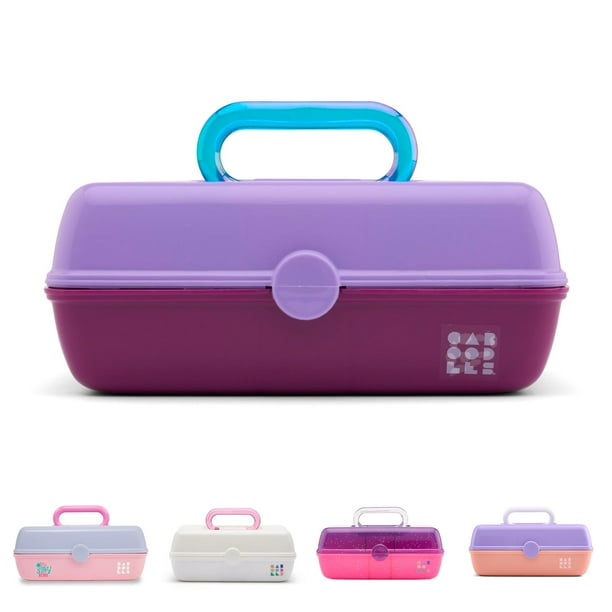 Organizador de maquillaje Caboodles Pretty en estuche pequeño y rígido