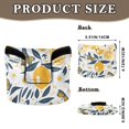 thumbnail image 2 of Haosy Lemons Flowers Butterflies Golf Mallet Putter Cover Strong Magnetic Leather Golf Club Headcover Closure, 2 of 7