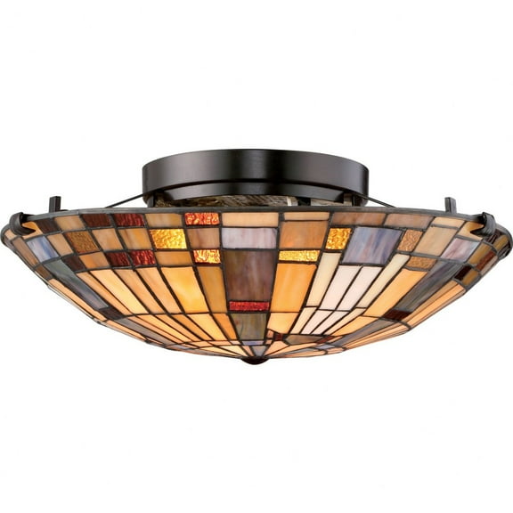 TFIK1617VA Quoizel Lighting Inglenook - 2 Light Flush Mount