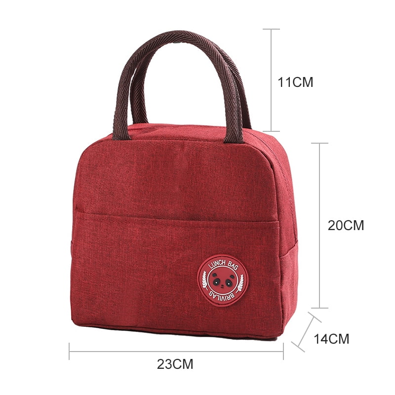 marble effect lunch bag