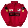 thumbnail image 3 of F1 Racing Jacket Red With Embroidery Motorcycle Jacket F1 Team Racing Suit, 3 of 5