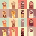 thumbnail image 2 of Allen, Kimberly 26x26 Gold Ornate Wood Framed with Double Matting Museum Art Print Titled - Meow Paw, 2 of 4