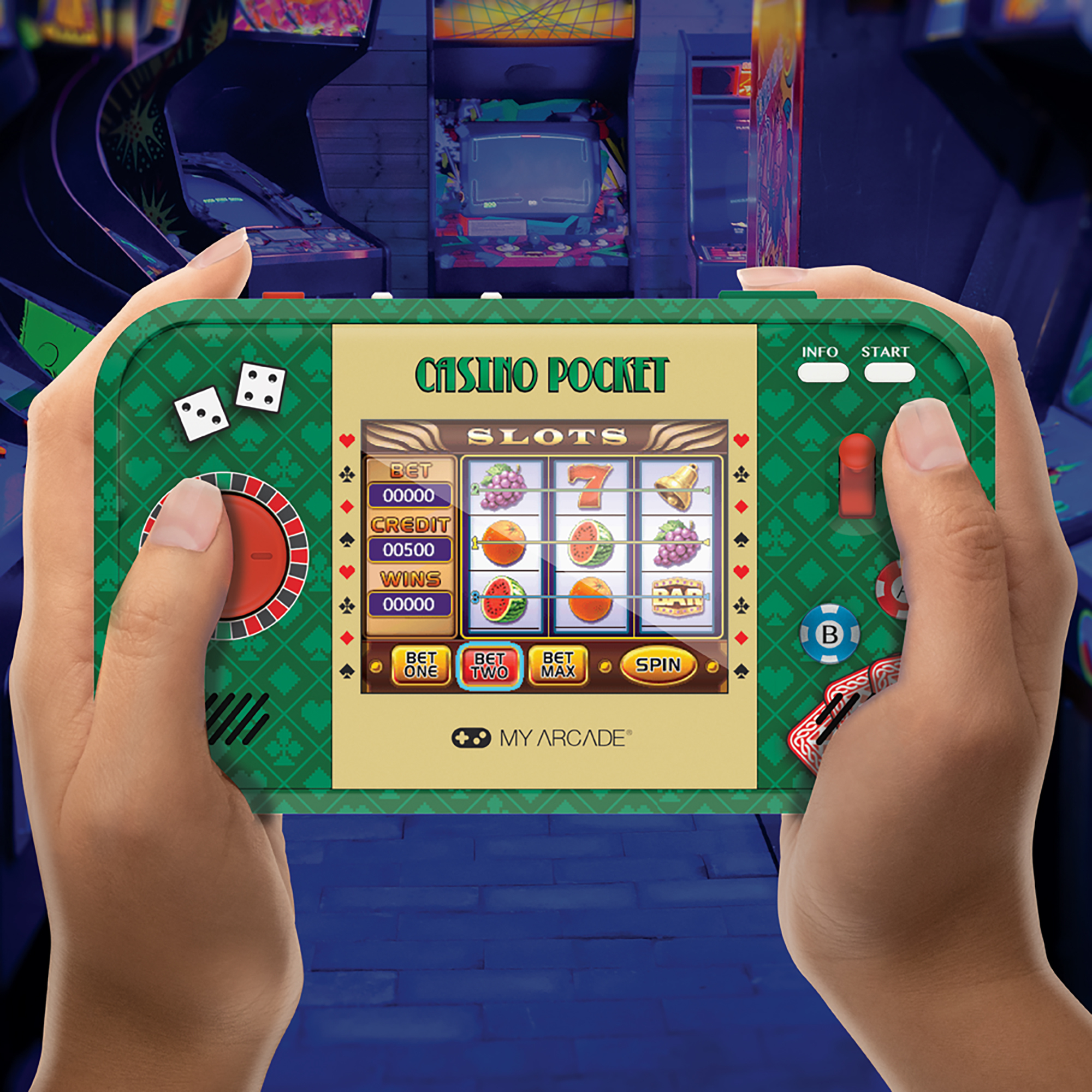 My Arcade - Casino Pocket Portable Handheld Gaming System