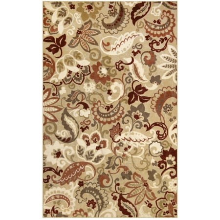 Better Homes & Gardens Paisley Nylon Textured Print Area Rug or Runner