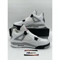 thumbnail image 3 of Ni - ke Size 11 - Jordan 4 Retro OG Mid White Cement, 3 of 5