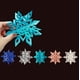 thumbnail image 1 of Juego de 6 Adornos de Copos de Nieve 3D de Cartón Fiudx Grandes para Navidad, 1 of 3