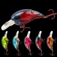 thumbnail image 2 of 3PC BIQIANWO Fishing Lures Gear 7cm Shrimp Leg Rock Small Fat Minnow Plastic Hard Bait Fake Fishing Bait With Hook, 2 of 8