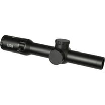 U.S. Optics SXR 1-6x28mm LPVO 34 mm Tube Rifle Scope, Second Focal Plane, Simple Crosshair Reticle, Matte Black