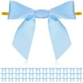thumbnail image 1 of Miangastore 50pcs Decorating Bows Small Bows Treat Bags Wrapping Bows Decorative Sealing Bows, 1 of 8