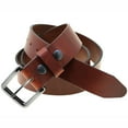 thumbnail image 3 of Orion 1 1/2 Light Brown Oiled Latigo Leather Belt Plain Made In America, 3 of 4