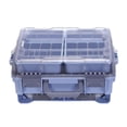 thumbnail image 3 of S SERENABLE Fishing Tackle Box Fishing Accessories Box Multifunctional Storage Organizer Blue, 3 of 9
