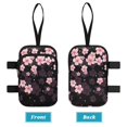 thumbnail image 3 of COEQINE Forearm Crutch Accesories Walking Stick Bag Cherry Blossom Black Elbow Crutch Pouch, Cane Attachment, with Multiple Pockets, Phone Holder, for Adults Women Men, 3 of 7