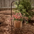 thumbnail image 6 of Sorbus Shepherds Hooks for Outdoor - Set of 6 Extendable Garden Planter Stakes for Bird Feeders, Outdoor Décor, Plants, Lights, Lanterns, Flower Baskets, and More! Heavy Duty - Up to 6.5 Lbs. (6 Pack), 6 of 7