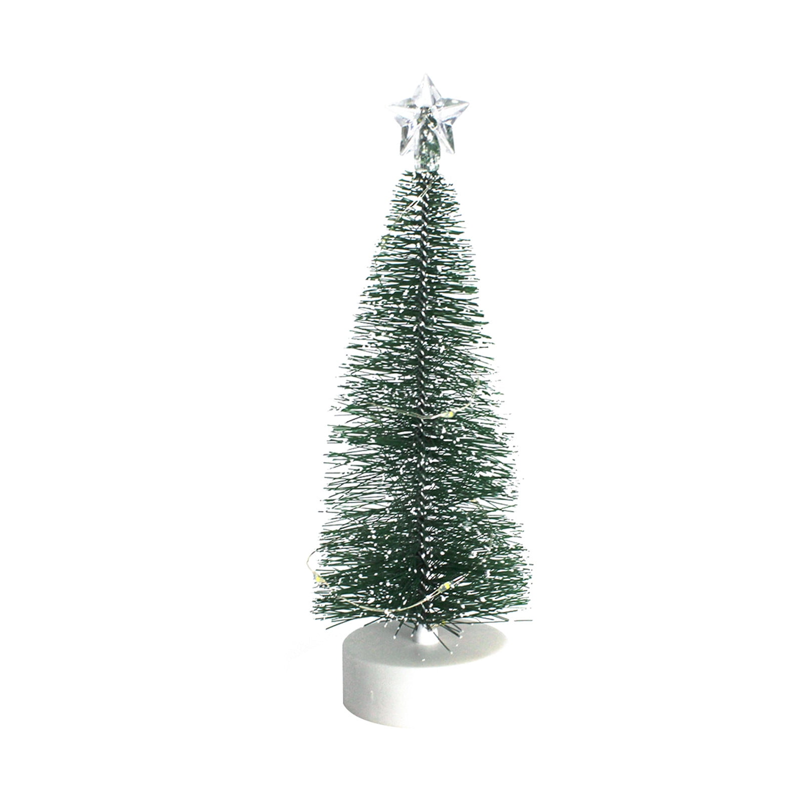 Christmas Gifts on Clearance SUWHWEA 3PCS Christmas Decoration Mini Christmas Tree Lights, Home