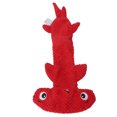 thumbnail image 3 of Dog Squeaky Toy, Interactive Lightweight Stuffing Free Puppy Toy Increase Exercise Cute Teeth Cleaning  For Large Dogs For Outdoor Red,Blue, 3 of 8