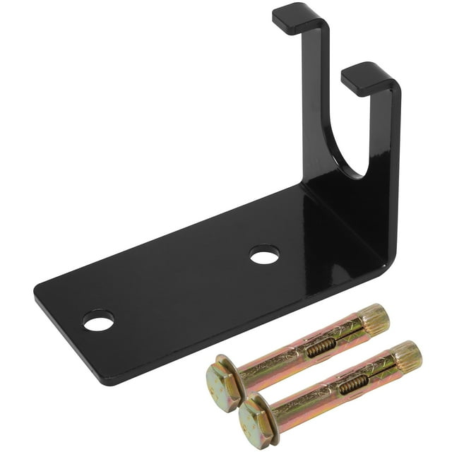 Support Mural pour Haltères, Support de Rangement Robuste pour Haltères pour Maison, Garage Commercial, Gymnases, 1 x Support pour Haltères, Noir