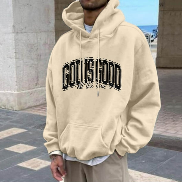 WILLBEST Sudaderas para Hombre, Otoño e Invierno, Talla Grande, sin Capucha, Moda, Prenda Superior, Sudadera De Gran Tamaño con Cuello Redondo Mediana