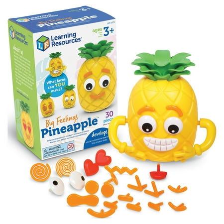 UPC: 0765023063738 | Learning Resources Big Feelings Pineapple Social Emotional Toy Creative Play Body Awareness Boys Girls Ages 3 4 5+