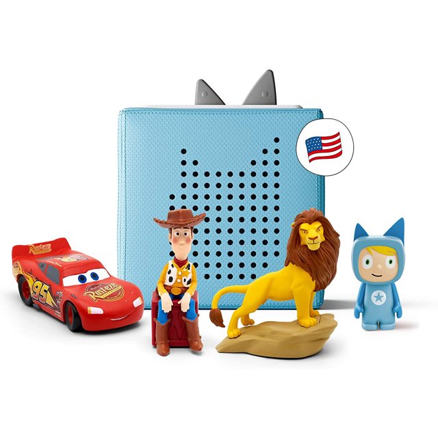 toniebox Blue Starter Set Bundle - Incluye Creative, Woody d tonies tonies